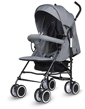 Bambico Easy Fold Stroller Puschair Grey
