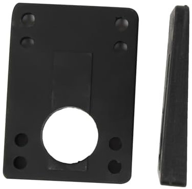 Generisch Skateboard Riser Shock Pads, Skateboard Riser Pads | 2 guarnizioni per skateboard Riser | Cuscinetti in gomma per la prevenzione di Wheelbite e l'assorbimento di urti e accessori per