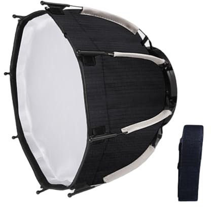 Modificadores De Iluminación Portátil Caja De Luz Octogonal De 290 Mm Con Pequeños Viajes De Conectores Modificadores De Luz Suave Octogonal Amigables