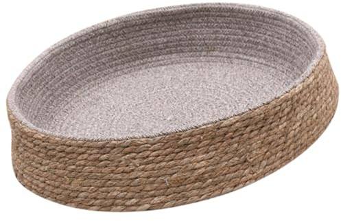 SUPVOX Rattan Woven Dog Sleeping Bed Pad Pet Nest Cushion Cat Supply Cat Sleeping Supply