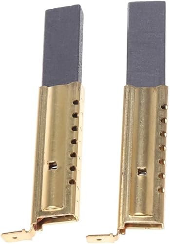 Lot de 4 Balais de Charbon L94MF7, Brosses À Insert en Carbone L94MF7 pour Machine à Laver Compatible Whirlpool Welling de Machine à Laver Accessoires de Remplacement d'inserts 5x13.5x39.6mm
