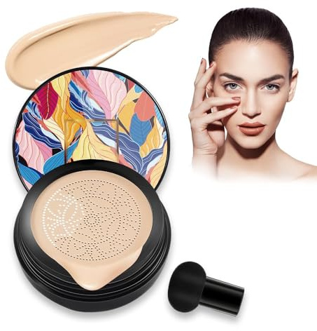 Champignon coussin d'air, CC crème, 2026, crème hydratante BB crème, fond de teint, correcteur de teint pour visage et cou