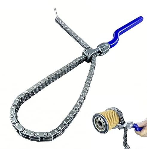 LENWISYF Chiave Filtro Olio, Chiave Inglese Regolabile Impugnatura Lunga 9,25 Pollici Adatta per Filtri Olio Ø 60-160 Mm Strumento Ergonomico per La Riparazione Dell'auto
