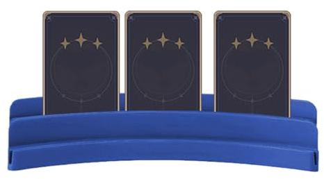 Playing Card Holder: Lightweight ABS Structure, Card Display, Compact Table Size | Organizing Board Games, Sorting Station, Group Entertainment Areas,