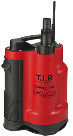 T.I.P. Pompe submersible I-Compac 13000 Puissante et Intelligente pour Jardin et Bassin 750 W Débit 13000L/h