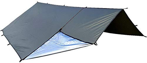 Bushmen Thermo Tarp 4 x 4 Meter, Regendach, Isolierung Hitzeschutz, Kälteschutz