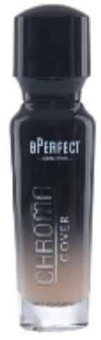 BPerfect Chroma Cover Matte Foundation - Weightless Full Coverage Base with Hyaluronic Acid & Vitamin E - Soft Matte Finish - Shade 17 - W6 Medium Tan Golden