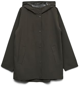 VERO MODA Vmhanacami vattentät regnjacka Noos, Torv, L
