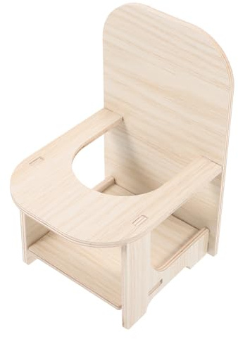 Toddmomy Chaise pour Hamster Petite Chaise De Repas Et Accessoire De Décoration pour Rongeurs Fournitures pour Animaux De Compagnie