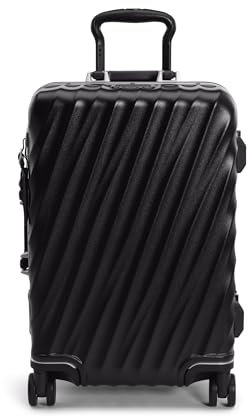 TUMI Internationales Handgepäck mit 4 Rädern, Schwarze Textur., Carry-On 22-Inch, Internationales Handgepäck mit 4 Rädern