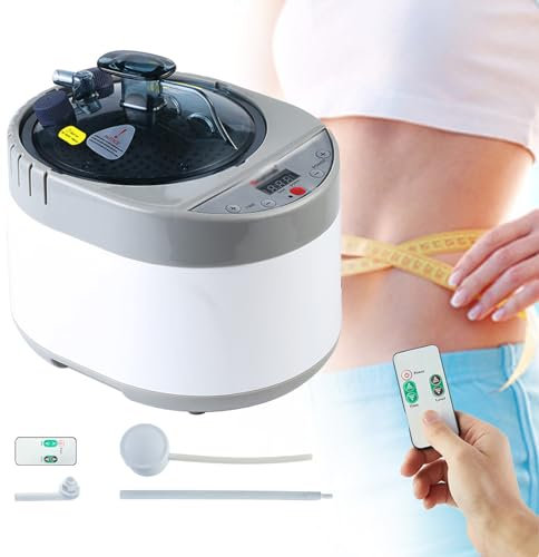 Portable Sauna Steam Generator - 3L Body Fumigation Machine, Timer for Steam Bath Box/Wooden Barrel/Bath Tub