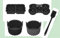 5 Stück Ninja Heißluftfritteuse Zubehör, Mini Gugelhupf Backform für Ninja AF400EU, AF500EU, SL400EU und Cookwise 9L Cosori 8.5L Heißluftfritteuse, Wiederverwendbare Waffeln, Muffin und Kuchenform