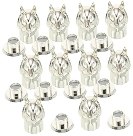 Ipetboom Eleganti Chiusure Per Bottiglie Di Profumo Chiusura Sicura Per Bottiglie Vuote Tappi Di Ricambio Per Progetti
