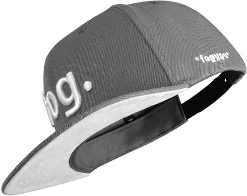 Dimma barn snapback keps män kvinnor dimma en storlek justerbar unisex baseball cap trendig streetwear stil basebollkeps med rak skärm, GRÅ, one size