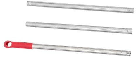 KICHOUSE Mango De Escoba De Metal Reemplazo Poste De Extensión De Escoba Roscado Para Barredora Uso Diario