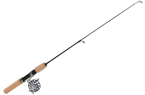RASTKY Sturdy Ice Fishing Rod and Reel Set Easy to Use Compact Size for Ice Fishing Enthusiasts