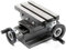 Wiltec Kreuztisch 220x100 mm, Frästisch Mit 120 mm X-Achse, 90 mm Y-Achse, Koordinatentisch Aus Gusseisen, Bohrtisch, Fräsständer