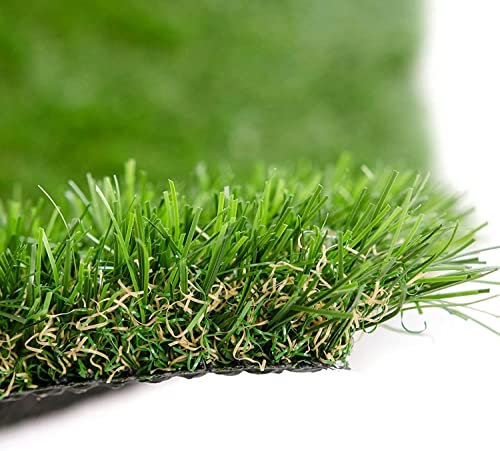 Floordirekt Kunstrasen Cambridge | Rasenteppich | Rollrasen | Polhöhe: 25 mm | Robust & UV-stabil | Kunststoffrasen | Garten-Rasen | Rasen für Balkon, Terrasse & Garten (50 x 50 cm)