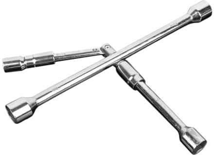 COSMEVIVI Faltbarer Radmutternschlüssel Multifunktionales Reifenreparaturwerkzeug Für Aus Robustem Ergonomischer Griff Für Verschiedene Reifenwartungsarbeiten