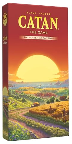 CATAN 6th Edition 5-6 Player Expansion | Board Game | Ages 10+ | 3-6 Players | 60-90 Minutes Playing Time