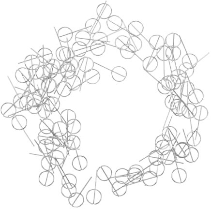 HOMOBABE 100 Piezas De Aguja para Extracción De Tarjetas De Teléfono Móvil Aguja para Tarjeta Sim Herramienta para Expulsar Bandejas Sim Pasadores para Tarjetas Pasador para Expulsar