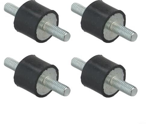 FACULX Set di tamponi in gomma antivibrazione professionali Silent Block ammortizzatore M5 M6 M8 montaggio filettatura ammortizzatore per apparecchiature industriali (M8)