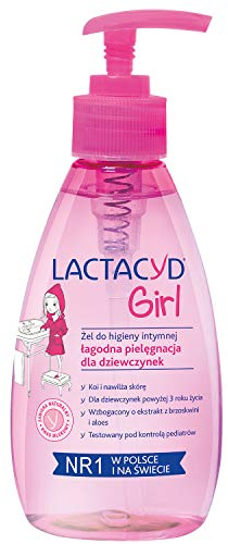 Lactacyd Girl Intimate Hygiene Gel for Sensitive Skin with Pump 200ml