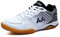 NGARY Badminton Schuhe für Männer Frauen Innengerichtsschuhe Leichtes Schock-Absorption-Anti-Schlupf-Tennis-Sneaker für alle Arten von Sportarten,Schwarz,43 EU