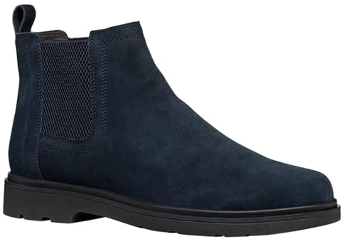 Geox Stivali da uomo U Spherica Ec1 C alla caviglia, blu navy, 40 EU