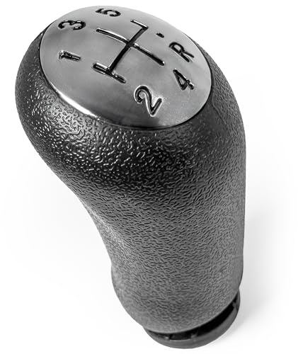 Clickn&Fit Pommeau de levier de vitesse Compatible avec Renault Clio Espace Megane Laguna Scenic Kangoo Dacia Logan Sandero Duster Dokker 8200079112 accessoires