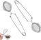 2 Piezas Pinzas para Té Colador de Té Esférico de Acero Inoxidable Infusor de Te en Forma de Bola para Té Frutas Especias Hierbas Condimentos