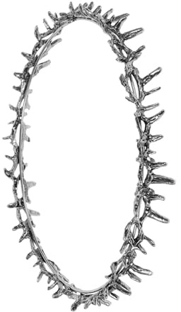 SAFIGLE Couronne Épineuse en Métal Argenté pour Femmes et Filles, Accessoire de Cheveux Léger, Résistant la Déformation, pour Mariage et Fêtes