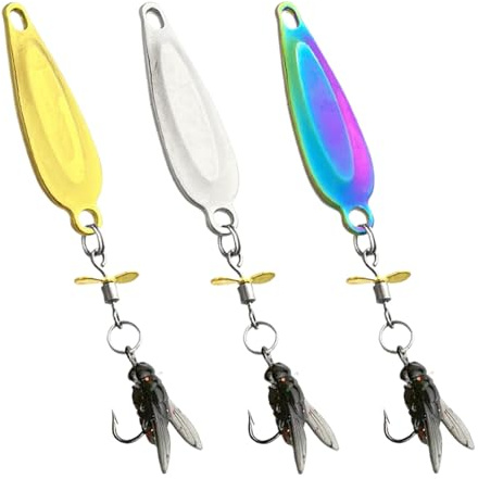 Spinner Bait for Bass Fishing - Weed-free Spinner Bait for Freshwater and Saltwater | Slow Rolling Spinner Baits, Vibrating Blade Bait for Trout, Walleye, Bass Fishing Lure for Fishing