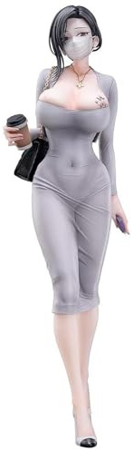 Epitome Dongtan Style Figure Anime Illustration Action Figure Original Painting Beauty Series Statue 28CM Uniform Style PVC Model Desktop Decoration Collection Gifts for Fans