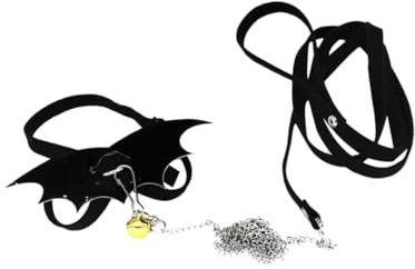 TOYZFRIENDY Correa de Tortuga Correa de Reptil Accesorios de Tortuga Suministros para Reptiles Negro