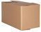 Paket AG Braun 1000 x 600 x 600 mm Faltkarton Versandkarton 1 Stück einwellig Kartonage Verpackung