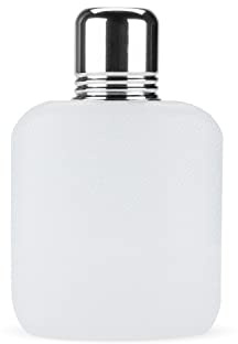 True Rogue Plastic Flask for Liquor, Leakproof Pocket Hip Flask with 1 oz Aluminum Shot Glass Cap for Spirits, Whiskey, Vodka, Tequila, Travel, Outdoor Party, Gifts for Men and Women, 6 oz, Set of 1