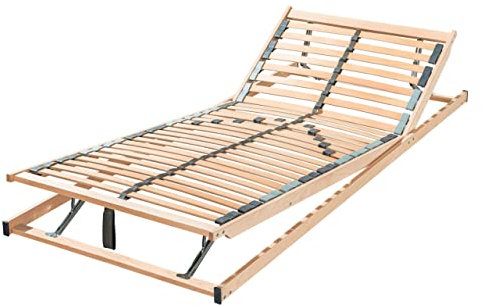 Frankenstolz Lattenrost Federholzrahmen Comfort Premium manuell verstellbar 100x200 cm