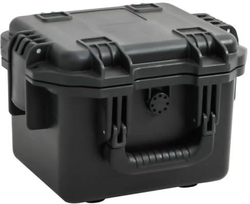vidaXL Flugkoffer Tragbar Transportkoffer Fotokoffer Kamerakoffer Schutzkoffer Universalkoffer Aufbewahrungskoffer Schwarz 55x43x21cm PP