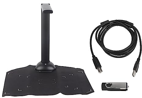 Bok Dokumentskanner USB Dokumentkamera Liveprojektion A3 A4 Hopfällbar Portabel USB Dokumentkamera Skanner 10 Megapixel Flerspråkig Liveprojektionsskanner