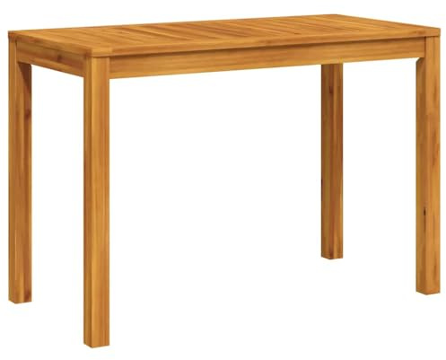 vidaXL Tavolo da Pranzo da Giardino 110x55x75 cm Legno Massello Acacia