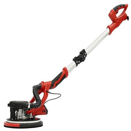 banborba 850W Drywall Sander, 800-1800RPM Electric Sander with 6 Pcs Sanding Discs, Foldable Wall Sander with LED Light and 6 Variable Speed for Walls and Ceilings