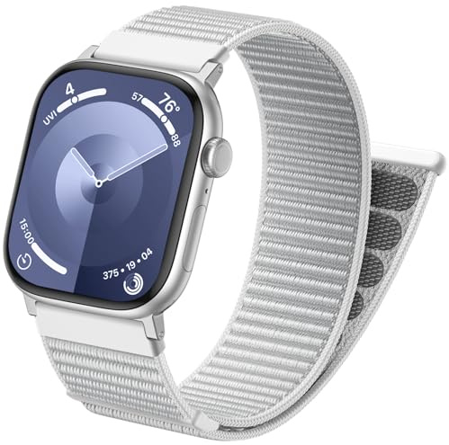 Netolo Sport Loop band, kompatibelt med Apple Watch, armband, 44 mm, 45 mm, 46 mm, 49 mm, 42 mm, män, kvinnor, nylonarmband för iWatch Series 11 10 9 8 7 6 5 4 3 2 1 SE Ultra 2 Ultra