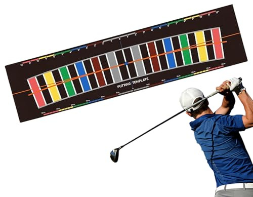 Tapis de golf pour Putt | Jeu de golf | Simulateur portable avec accessoires de pratique pour loisirs extérieur et intérieur à la maison pour hommes et papas