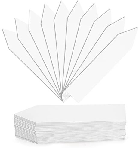 Foraineam Lot de 1000 étiquettes en plastique pour plantes de 10,2 cm