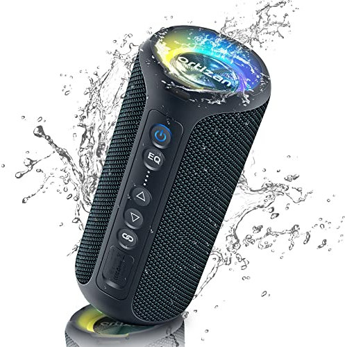 Ortizan 40W Bluetooth Lautsprecher, X8PRO Musikbox Bluetooth, Tragbarer BT 5.3-Musiklautsprecher, RGB-LED, IPX7 wasserdicht, Freisprecheinrichtung, 30 Stunden Spielzeit, ideal für Partys
