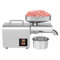 Automatic Oil Press Hot/Cold Oil Extraction Machine Electric Oil Expeller Machine Stainless Steel 304 Press Temperature 50-250 Degrees Adjustable 610 W for Flaxseed Peanut Hemp Seeds Sesame Sunflower