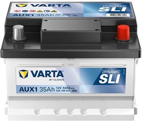 VARTA Batterie 35, Ah 520, A/EN 535106052G412 L 212mm B 175mm H 140mm