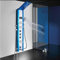ifgswopq Shower Panel LED Rain Waterfall LCD Digital Display Shower Column Bidet Spray Massage Bath Shower Mixer Water Tap