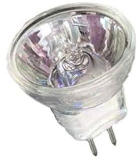 UGEFKMQ Halogen reflektorglödlampa Mr8 6 V 5 W mini spot-halogen Mr8 12 V 5 W Mr8 liten spotlight Mr8 12 V 10 W halogenlampor glödlampa reflektor, 20 W, 6 V